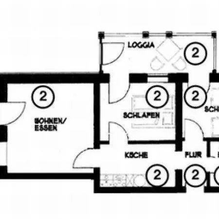 דירה Ferienwohnung-2-villa-celia-sellin-strandnah-fuer-6-personen *