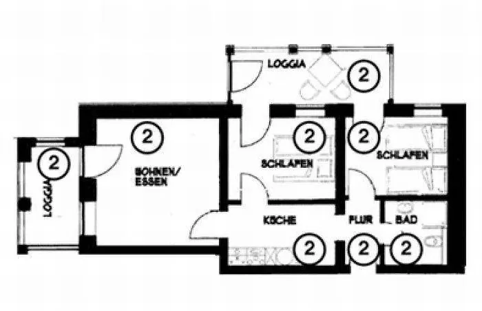 Apartment Ferienwohnung-2-villa-celia-sellin-strandnah-fuer-6-personen *